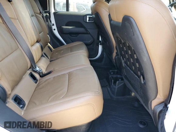 2023 Jeep Gladiator Rubicon with VIN 1C6JJTBG9PL546437, listed as a Copart auction lot 62536575 with 14,106 mi miles and Salvage title. Bid and sale history available at DreamBid. Image 10.