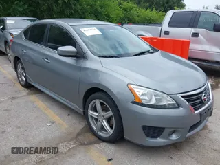 2014 Nissan Sentra SV with VIN 3N1AB7AP0EY329557, listed as a IAAI auction lot 42633732 with 136,921 mi miles and . Bid and sale history available at DreamBid. Image 1.