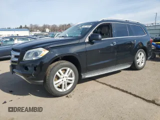 2014 Mercedes-Benz GL-Class GL 450 with VIN 4JGDF7CE6EA284232, listed as a Copart auction lot 46217965 with 83,131 mi miles and Salvage Title. Bid and sale history available at carsss.com. Image 1.