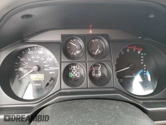 2003 Mitsubishi Montero LTD with VIN JA4NW51S53J043646, listed as a Copart auction lot 57050704 with 214,720 mi miles and Clean Title. Bid and sale history available at carsss.com. Image 9.