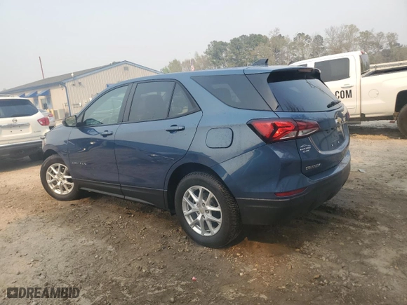 2024 Chevrolet Equinox LS with VIN 3GNAXHEG5RL205096, listed as a Copart auction lot 50379735 with 13,598 mi miles and Non Repairable. Bid and sale history available at carsss.com. Image 2.