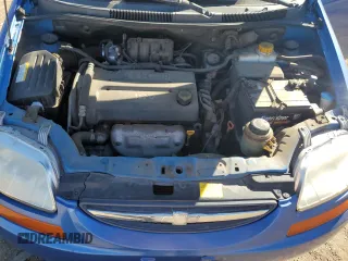 2006 Chevrolet Aveo LS z VIN KL1TD66636B676401, wystawiony jako Copart lot #44761155 z przebiegiem 86 936 mil mil oraz Szkody całkowita. Historia ofert i sprzedaży dostępna na DreamBid. Obrazek 12.
