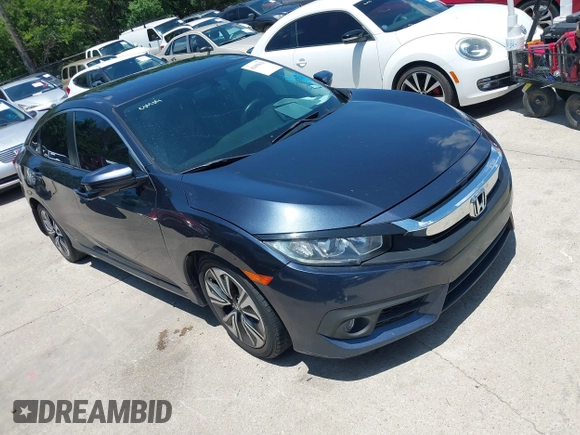 2017 Honda Civic EX-L with VIN 2HGFC1F73HH650011, listed as a IAAI auction lot 42459621 with 142,130 mi miles and . Bid and sale history available at DreamBid. Image 1.