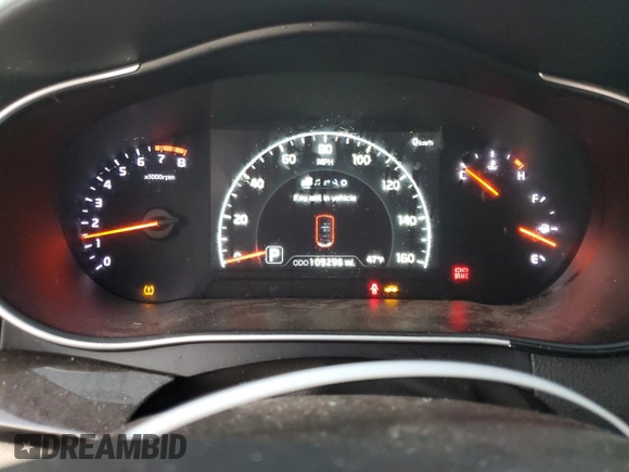 2014 Kia Cadenza Premium with VIN KNALN4D78E5148756, listed as a Copart auction lot 77539394 with 109,296 mi miles and Salvage Title. Bid and sale history available at carsss.com. Image 9.