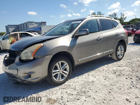 2012 Nissan Rogue SV with VIN JN8AS5MVXCW714807, listed as a Copart auction lot 52620405 with 125,202 mi miles and Salvage Title. Bid and sale history available at carsss.com. Image 1.