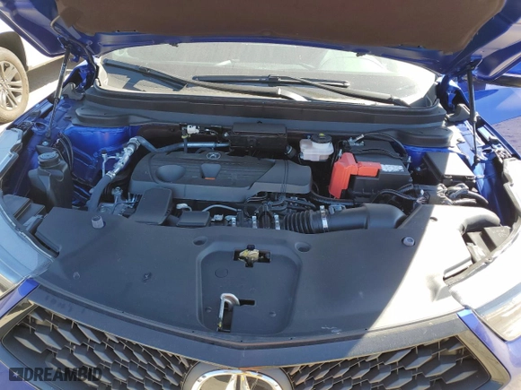 2024 Acura RDX w/A-Spec Package with VIN 5J8TC2H6XRL030354, listed as a Copart auction lot 76481664 with 0 mi miles and Non Repairable. Bid and sale history available at carsss.com. Image 12.