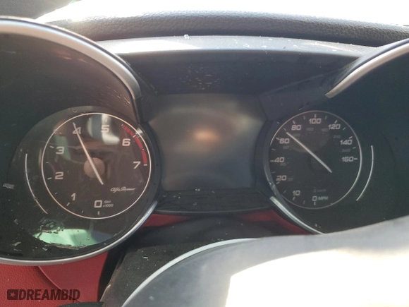 2019 Alfa Romeo Giulia with VIN ZARFANANXK7609739, listed as a Copart auction lot 72943294 with 0 mi miles and Salvage Title. Bid and sale history available at carsss.com. Image 9.