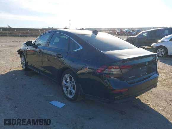 2023 Honda Accord Sedan LX with VIN 1HGCY1F29PA046243, listed as a IAAI auction lot 41342984 with Not Provided miles. Bid and sale history available at carsss.com. Image 3.