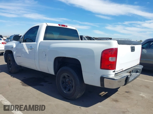 2009 Chevrolet Silverado 1500 Work Truck with VIN 1GCEC14019Z276063, listed as a IAAI auction lot 41654795 with 190,331 mi miles. Bid and sale history available at carsss.com. Image 3.