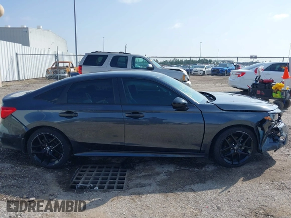 2024 Honda Civic Sport with VIN 2HGFE2F58RH526395, listed as a IAAI auction lot 41576275 with 14,692 mi miles and . Bid and sale history available at DreamBid. Image 13.