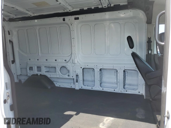 2023 Ford Transit Cargo with VIN 1FTBR1C86PKA12559, listed as a Copart auction lot 60771385 with 11,478 mi miles and Non repairable. Bid and sale history available at DreamBid. Image 11.