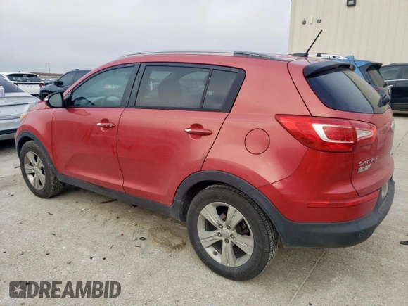 2013 Kia Sportage LX with VIN KNDPB3A25D7462917, listed as a Copart auction lot 55827725 with 230,877 mi miles and Clean title. Bid and sale history available at DreamBid. Image 2.