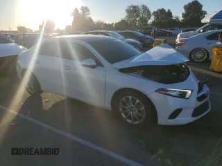 2020 Mercedes-Benz A 220 with VIN WDD3G4EB3LW039599, listed as a Copart auction lot 85500624 with 36,760 mi miles and Salvage Title. Bid and sale history available at DreamBid. Image 4.