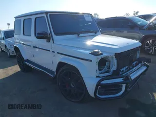 2021 Mercedes-Benz G with VIN W1NYC7HJ9MX381126, listed as a IAAI auction lot 41434407 with Not Provided miles. Bid and sale history available at carsss.com. Image 1.