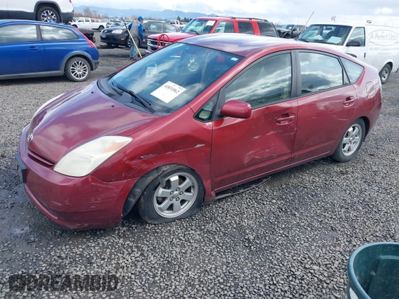2005 Toyota Prius with VIN JTDKB20U453051802, listed as a IAAI auction lot 41831062 with 164,438 mi miles. Bid and sale history available at carsss.com. Image 17.