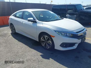 2016 Honda Civic EX-L z VIN 19XFC1F76GE200250, wystawiony jako IAAI lot #42309545 z przebiegiem 91 589 mil mil oraz . Historia ofert i sprzedaży dostępna na DreamBid. Obrazek 1.