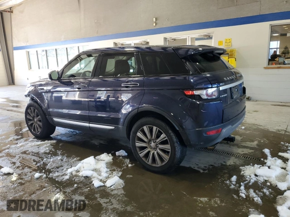 2015 Land Rover Range Rover Evoque Prestige with VIN SALVV2BG3FH984910, listed as a Copart auction lot 87200704 with 87,467 mi miles and Salvage title. Bid and sale history available at DreamBid. Image 2.