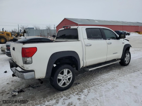 2008 Toyota Tundra 4WD Truck LTD with VIN 5TBDV58128S493081, listed as a Copart auction lot 42760865 with 0 mi miles and Salvage Title. Bid and sale history available at carsss.com. Image 3.