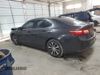 2015 Acura TLX with VIN 19UUB1F39FA010534, listed as a Copart auction lot 86807704 with 132,376 mi miles and Salvage title. Bid and sale history available at DreamBid. Image 2.
