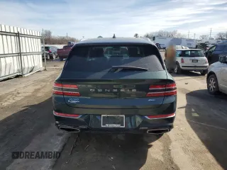 2022 Genesis GV80 z VIN KMUHBDSB7NU095835, wystawiony jako Copart lot #46337725 z przebiegiem 53 487 mil mil oraz Szkoda całkowita • Salvage title. Historia ofert i sprzedaży dostępna na DreamBid. Obrazek 6.