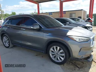 2019 Infiniti QX50 Essential with VIN 3PCAJ5M14KF107297, listed as a IAAI auction lot 42279368 with 93,168 mi miles and . Bid and sale history available at DreamBid. Image 13.