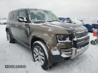 2022 Land Rover Defender z VIN SALEX7RU4N2095571, wystawiony jako Copart lot #85492574 z przebiegiem 12 896 mil mil oraz Szkoda całkowita • Salvage title. Historia ofert i sprzedaży dostępna na DreamBid. Obrazek 4.