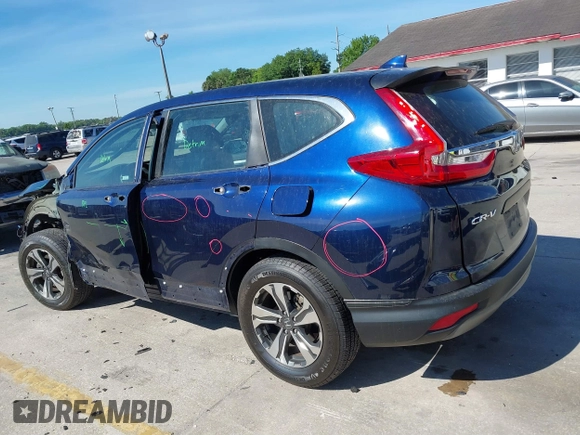 2019 Honda CR-V LX with VIN 2HKRW5H37KH415257, listed as a IAAI auction lot 41879318 with 156,721 mi miles. Bid and sale history available at carsss.com. Image 15.
