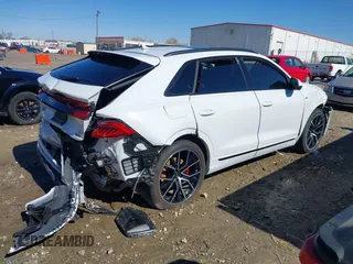 2019 Audi Q8 Prestige z VIN WA1FVAF12KD038238, wystawiony jako IAAI lot #41740092 z przebiegiem 55 699 mil mil oraz . Historia ofert i sprzedaży dostępna na DreamBid. Obrazek 6.