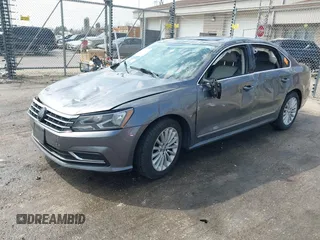 2017 Volkswagen Passat SE with VIN 1VWBT7A36HC039748, listed as a IAAI auction lot 41915674 with 57,012 mi miles and . Bid and sale history available at DreamBid. Image 16.