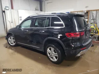 2023 Mercedes-Benz GLB with VIN W1N4M4HB4PW330159, listed as a Copart auction lot 86795144 with 16,254 mi miles and Salvage Title. Bid and sale history available at carsss.com. Image 2.