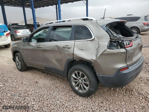 2019 Jeep Cherokee Latitude Plus with VIN 1C4PJLLB0KD226030, listed as a Copart auction lot 49159015 with 105,978 mi miles and Salvage Title. Bid and sale history available at carsss.com. Image 2.