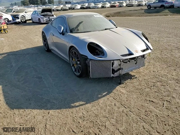 2024 Porsche 911 GT3 with VIN WP0AC2A96RS263244, listed as a Copart auction lot 46173105 with 3,727 mi miles and Salvage Title. Bid and sale history available at carsss.com. Image 11.