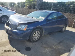 2009 Mitsubishi Galant ES with VIN 4A3AB36F39E030442, listed as a Copart auction lot 46187655 with 182,918 mi miles and Salvage Title. Bid and sale history available at carsss.com. Image 1.