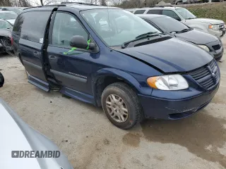 2005 Dodge Caravan SE z VIN 1D4GP24R65B225570, wystawiony jako Copart lot #87389614 z przebiegiem 61 392 mil mil oraz Szkoda całkowita • Salvage title. Historia ofert i sprzedaży dostępna na DreamBid. Obrazek 4.