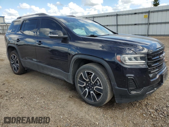 2021 GMC Acadia SLE with VIN 1GKKNKLA2MZ139157, listed as a Copart auction lot 77815924 with 73,008 mi miles and Salvage Title. Bid and sale history available at DreamBid. Image 4.