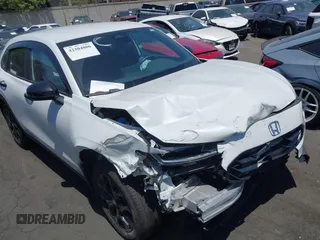 2024 Honda HR-V Sport with VIN 3CZRZ1H55RM721244, listed as a IAAI auction lot 42304006 with 16,901 mi miles and . Bid and sale history available at DreamBid. Image 1.