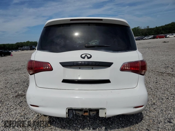 2011 Infiniti QX56 7-passenger with VIN JN8AZ2NE1B9004619, listed as a Copart auction lot 59404484 with 234,215 mi miles and Clean Title. Bid and sale history available at carsss.com. Image 6.