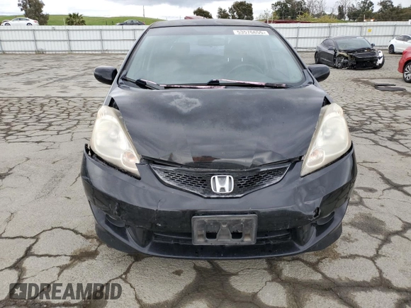 2010 Honda Fit Sport with VIN JHMGE8H49AC039500, listed as a Copart auction lot 53576655 with 170,571 mi miles and Salvage Title. Bid and sale history available at carsss.com. Image 5.