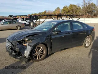 2018 Ford Fusion SE with VIN 3FA6P0HD0JR210070, listed as a Copart auction lot 43629525 with 161,373 mi miles and Salvage Title. Bid and sale history available at DreamBid. Image 1.