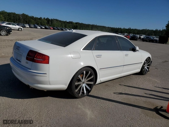 2009 Audi A8 L 4.2L with VIN WAUMV94E59N005253, listed as a Copart auction lot 53341935 with 154,305 mi miles and Salvage Title. Bid and sale history available at carsss.com. Image 3.