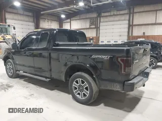 2017 Ford F-150 XL with VIN 1FTEX1EP0HFB72292, listed as a IAAI auction lot 41649699 with 102,132 mi miles. Bid and sale history available at carsss.com. Image 3.