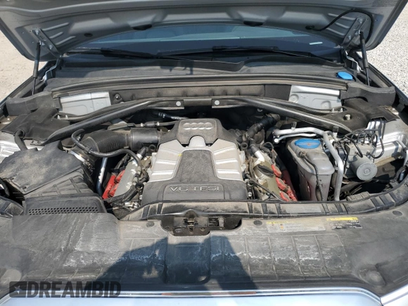 2014 Audi Q5 Premium Plus with VIN WA1DGAFP5EA078423, listed as a Copart auction lot 59508495 with 90,617 mi miles and Salvage title. Bid and sale history available at DreamBid. Image 12.