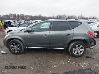 2006 Nissan Murano SL with VIN JN8AZ08W06W522298, listed as a IAAI auction lot 41149684 with 123,911 mi miles and . Bid and sale history available at DreamBid. Image 14.