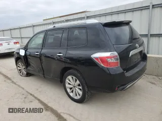 2010 Toyota Highlander Hybrid with VIN JTEBW3EH1A2040483, listed as a Copart auction lot 87002754 with 0 mi miles and Salvage Title. Bid and sale history available at carsss.com. Image 2.