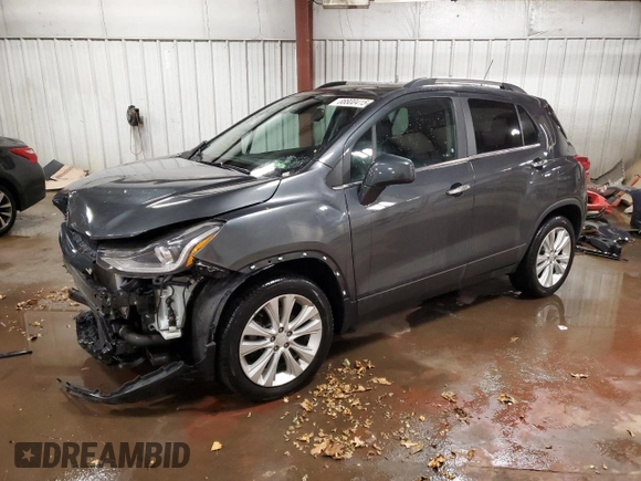 2018 Chevrolet Trax Premier with VIN 3GNCJRSB0JL359678, listed as a Copart auction lot 88800415 with 65,844 mi miles and Clean Title. Bid and sale history available at carsss.com. Image 1.