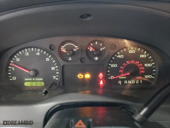 2007 Ford Ranger XL with VIN 1FTZR15EX7PA52762, listed as a Copart auction lot 75985564 with 107,046 mi miles and Salvage Title. Bid and sale history available at carsss.com. Image 9.