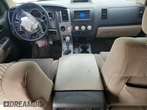 2011 Toyota Tundra with VIN 5TFEM5F19BX023519, listed as a Copart auction lot 58642205 with 157,480 mi miles and Salvage title. Bid and sale history available at DreamBid. Image 8.