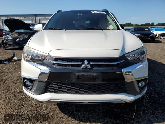2018 Mitsubishi Outlander SEL with VIN JA4AR4AW0JU008351, listed as a Copart auction lot 61325615 with 59,613 mi miles and Salvage title. Bid and sale history available at DreamBid. Image 12.