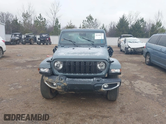 2024 Jeep Gladiator Sport z VIN 1C6HJTAG5RL127973, wystawiony jako IAAI lot #41248039 z przebiegiem 2 648 mil mil oraz . Historia ofert i sprzedaży dostępna na DreamBid. Obrazek 12.
