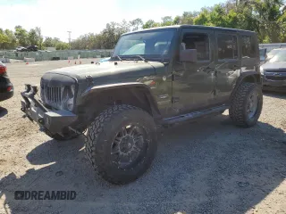 2008 Jeep Wrangler Unlimited Sahara with VIN 1J4GA59158L580547, listed as a Copart auction lot 51022155 with 195,223 mi miles and Non Repairable. Bid and sale history available at carsss.com. Image 1.